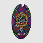 Clan MacDonald de Clanranald Crest Ornament (devant)