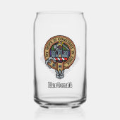 Clan MacDonald de Clanranald Crest sur Tartan (Recto)