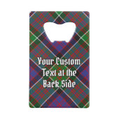 Clan MacDonald de Clanranald Crest sur Tartan (Dos)
