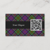 Clan MacDonald de Clanranald Tartan Carte de visit (Dos)