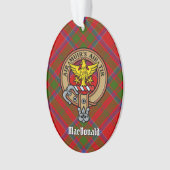 Clan MacDonald de Keppoch Crest Ornament (devant)