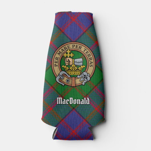 Clan MacDonald Glacière de bouteille Crest (Devant)