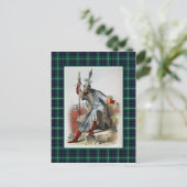 Clan MacDonald Illustratie Tartan Lijst Briefkaart (Staand voorkant)