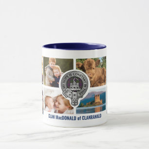 Clan MacDonald Mug de famille personnalisée