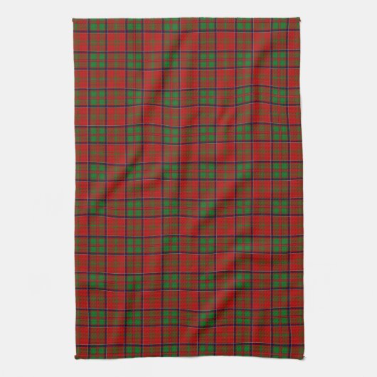 Clan MacDonald of Glencoe Tartan Theedoek (Verticaal)