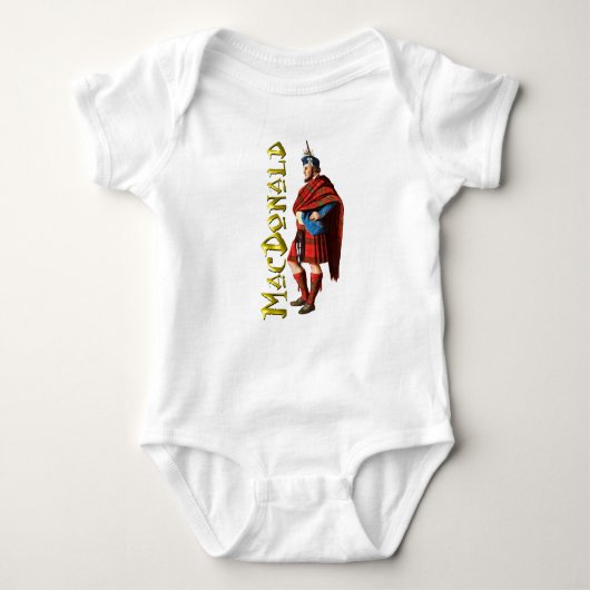 Clan MacDonald Old Scotland Dream Romper (Voorkant)