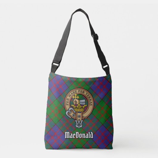 Clan MacDonald Sac de carrosserie Tartan (Devant)