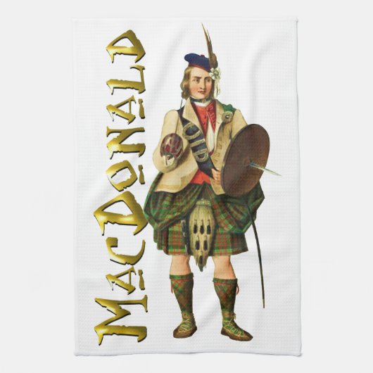 Clan MacDonald Scottish Dream Theedoek (Verticaal)