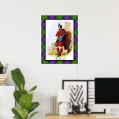 Clan MacDonald Scottish Dreams Poster (Thuiskantoor)