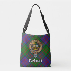 Clan MacDonald Tartan Crossbody Bag Crossbody Tas