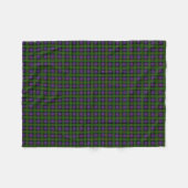 Clan MacDonald Tartan Fleece Deken (Voorkant (Horizontaal))