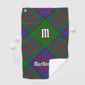 Clan MacDonald Tartan Golf Towel Golfhanddoek (Insitu)