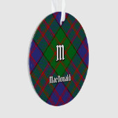 Clan MacDonald Tartan Ornament (devant)