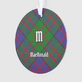 Clan MacDonald Tartan Ornament (devant)