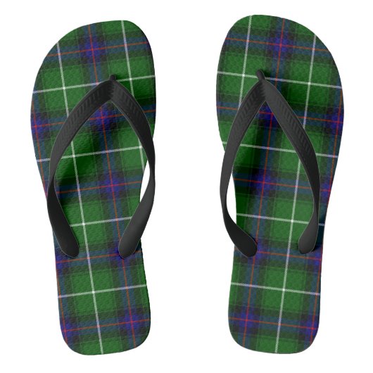 Clan MacDonald Tartan Teenslippers (Voetbed)