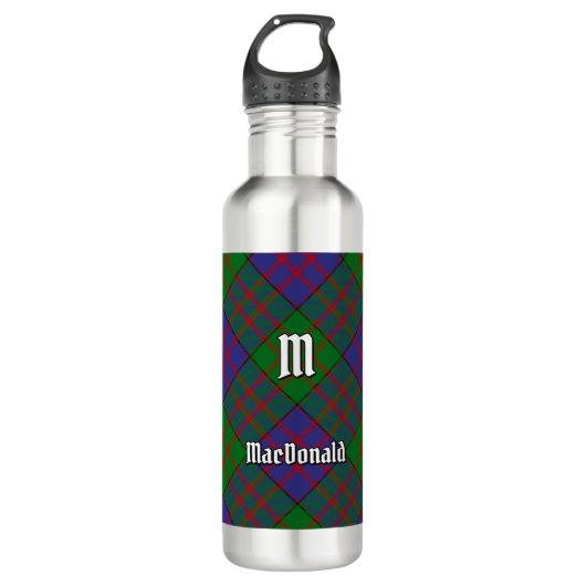 Clan MacDonald Tartan Waterfles (Voorkant)