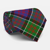 Clan MacDonald van Clanranald Crest over Tartan Stropdas (Opgerold)