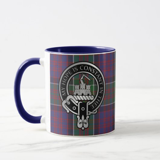 Clan MacDonald van Clanranald Crest & Tartan Mok (Links)