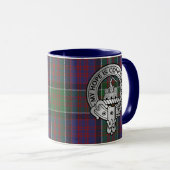 Clan MacDonald van Clanranald Crest & Tartan Mok (Voorkant rechts)