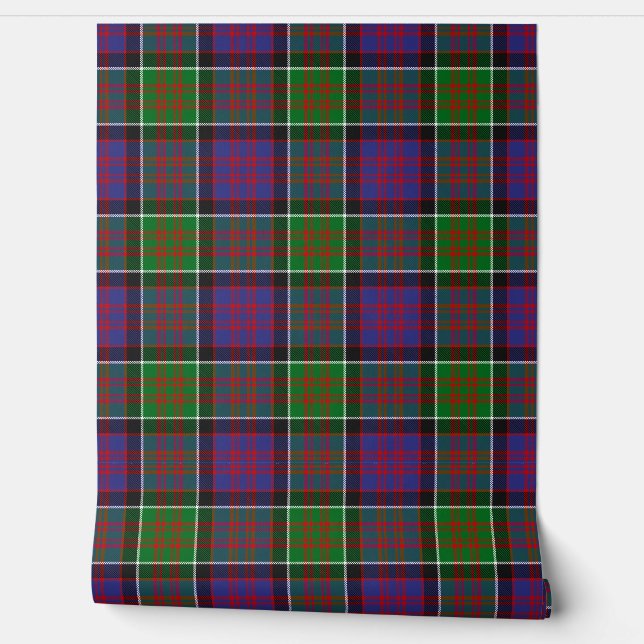 Clan MacDonald van Clanranald Tartan Behang (Afrollen)
