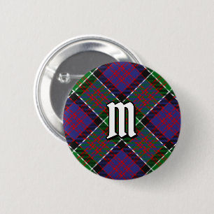 Clan MacDonald van Clanranald Tartan Button