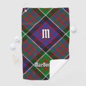 Clan MacDonald van Clanranald Tartan Golfhanddoek (Insitu)