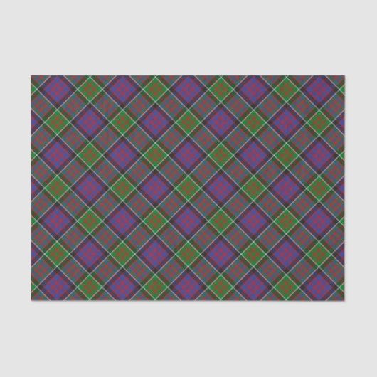 Clan MacDonald van Clanranald Tartan Papier (Voorkant)