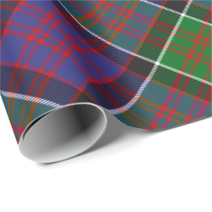 Clan MacDonald van Clanranald Tartan Wrapping Pape Cadeaupapier