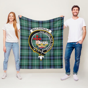 Clan MacDonald van de islamitische jager van moder Fleece Deken