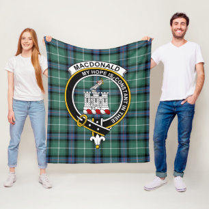 Clan MacDonald van de islamitische jager van moder Fleece Deken