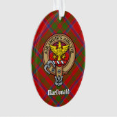 Clan MacDonald van Keppoch Crest Ornament (voorkant)