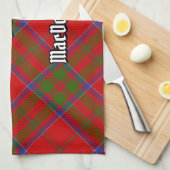 Clan MacDonald van Keppoch Tartan Kitchen Towel Theedoek (Quarter Fold)