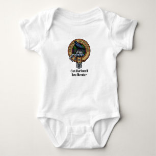 Clan MacDonell van Glengarry Wapen boven Tartan Romper