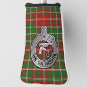 Clan MacDougall Crest & Tartan Golfheadcover (Draai 90)