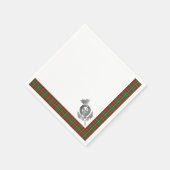 Clan MacDougall Tartan Servet (Hoek)