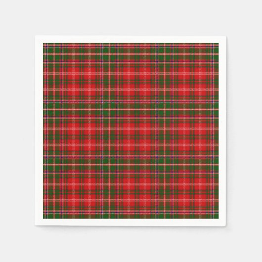 Clan MacDougall Tartan Servetten (Voorkant)