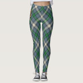 Clan MacDowall Crest over Tartan Leggings (Voorkant)