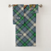Clan MacDowall Crest sur Tartan (En situation)