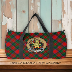 Clan MacDuff Crest over tartan Plunjezak