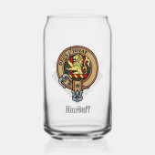 Clan MacDuff Crest sur Tartan (Recto)