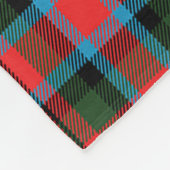 Clan MacDuff Hunting Ancient Tartan Pset Fleece Deken (Hoek)