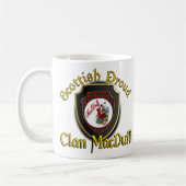Clan MacDuff Scottish Fier Cups Mugs (Gauche)