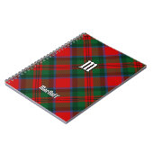 Clan MacDuff Tartan Notitieboek (Linkerzijde)