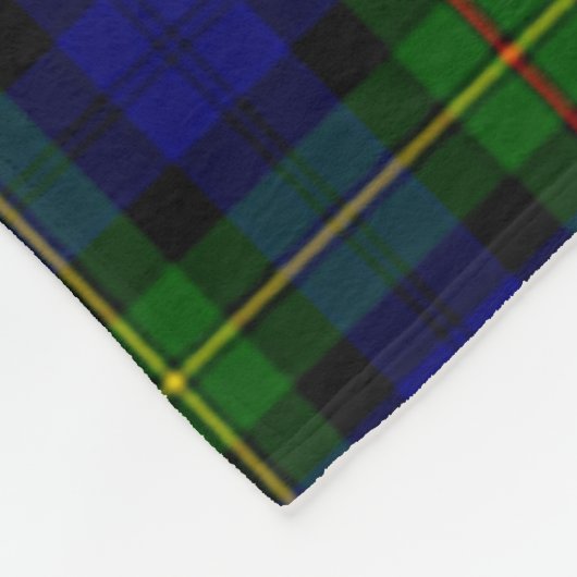 Clan MacEwan Tartan Plaid Fleece Deken (Hoek)