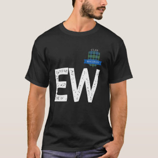 Clan MacEwen E en W Family Matching T-shirt