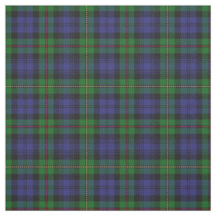 Clan MacEwen Scottish Tartan Plays Fabric Stof