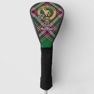 Clan MacFarlane Crest over moderne jacht Tartan Golfheadcover