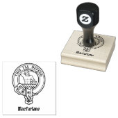 Clan MacFarlane Crest Rubber Stamp Rubberstempel (Gestempeld)