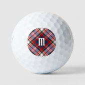 Clan MacFarlane Dress Tartan Golfballen (Voorkant)