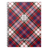 Clan MacFarlane Dress Tartan Notitieboek (Voorkant)